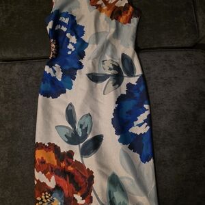 Calvin Klein Multicolor Floral Midi Dress